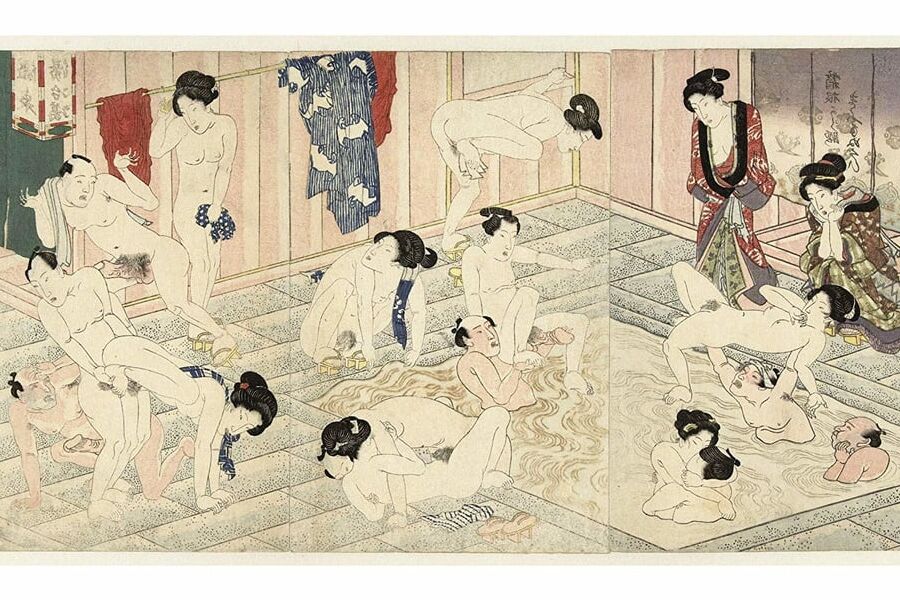 Shunga-Group Sex