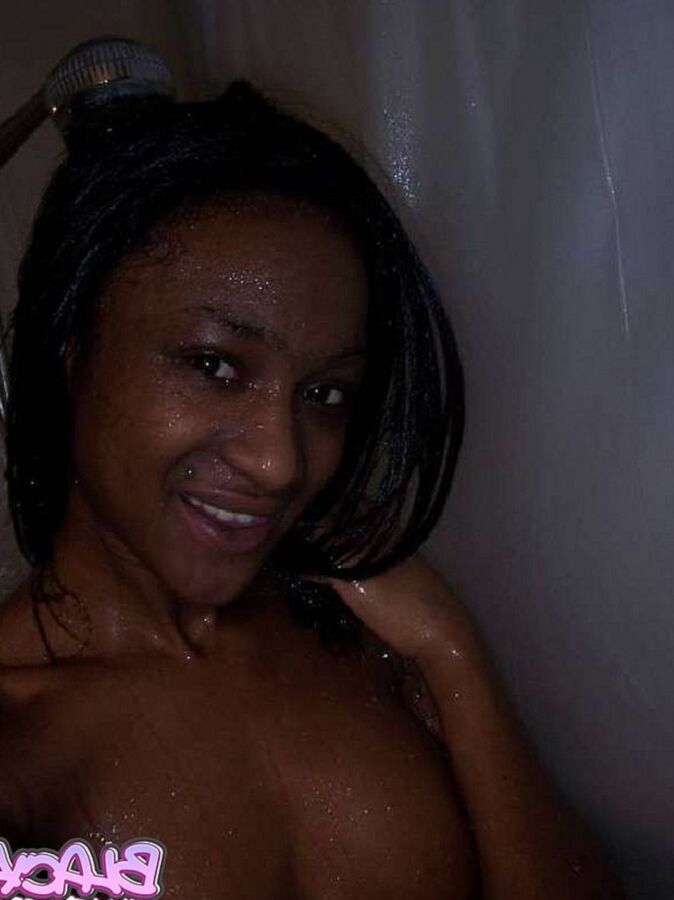 Huge Wet Teen Ebony Titties Nipples Areolas In Shower Tits