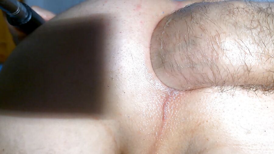 Spreading and fisting my boy asshole gape