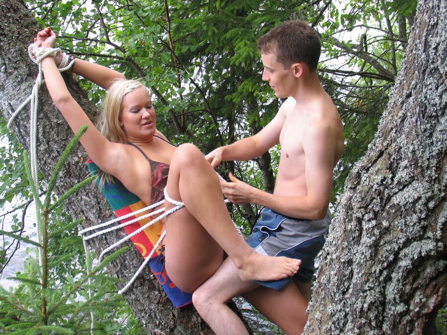 anal teen outdoors bondage - finnish finland