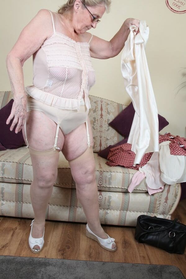 Granny got pictured stripping