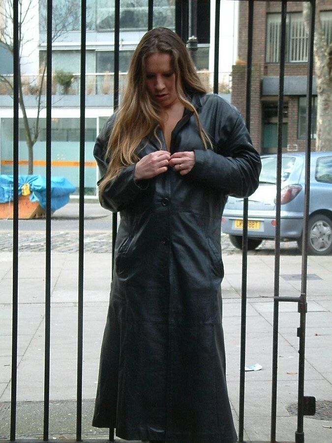 Public Outdoor Flashing in Latex Panties Essex Girl Lisa
