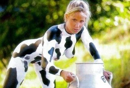 Cow girl cosplay
