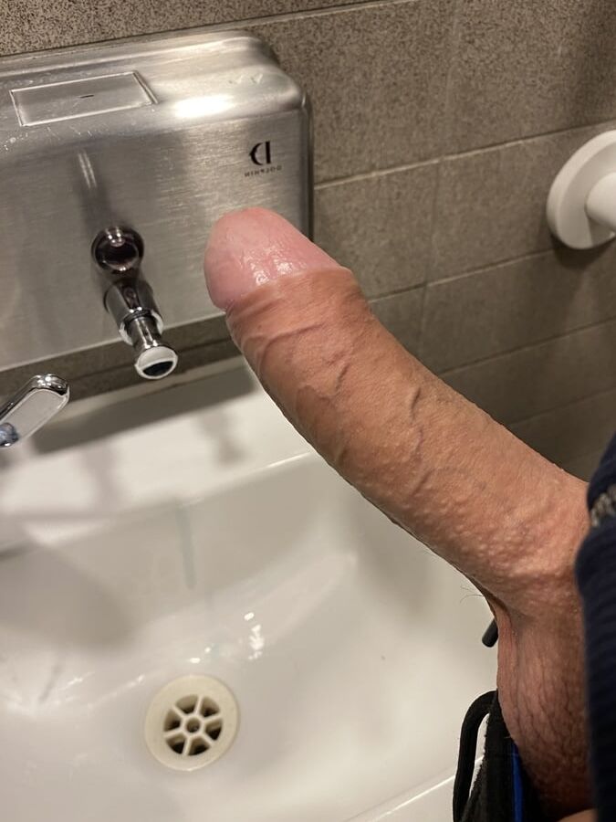 My shaved big cock mirror xx