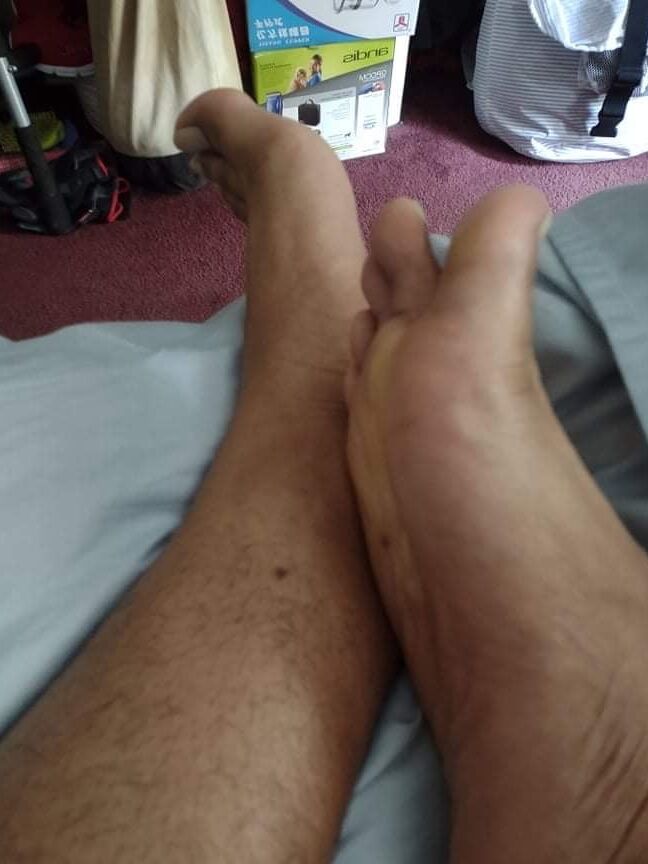 My awesome man feet