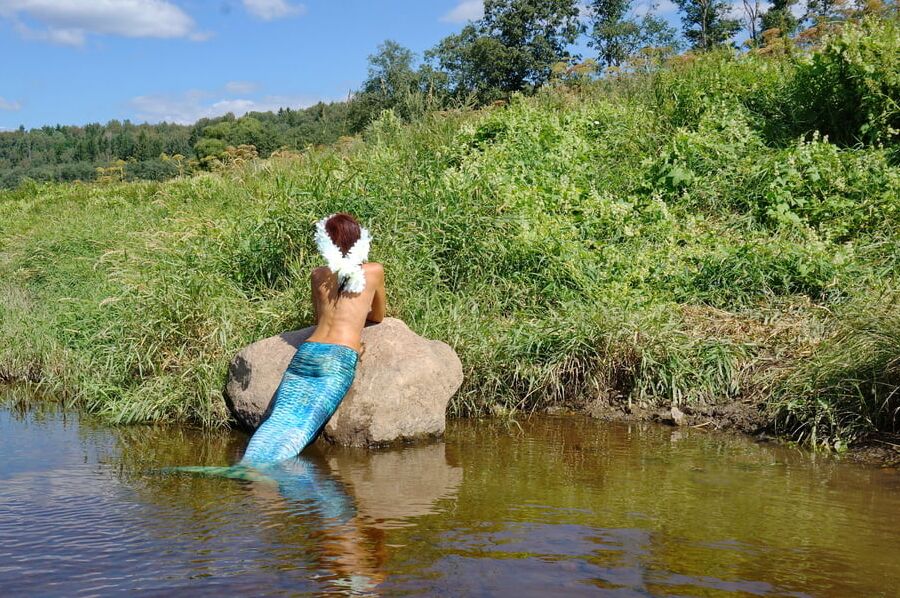 Mermaid of Volga-river