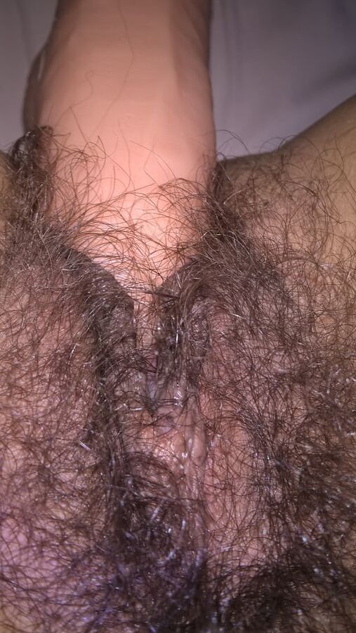 Hairy Mature Wife JoyTwoSex Selfies Big Dildo