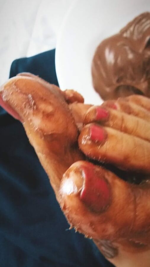 Foot Fetish, Foot Porn, Sexy Feet, Chocolate