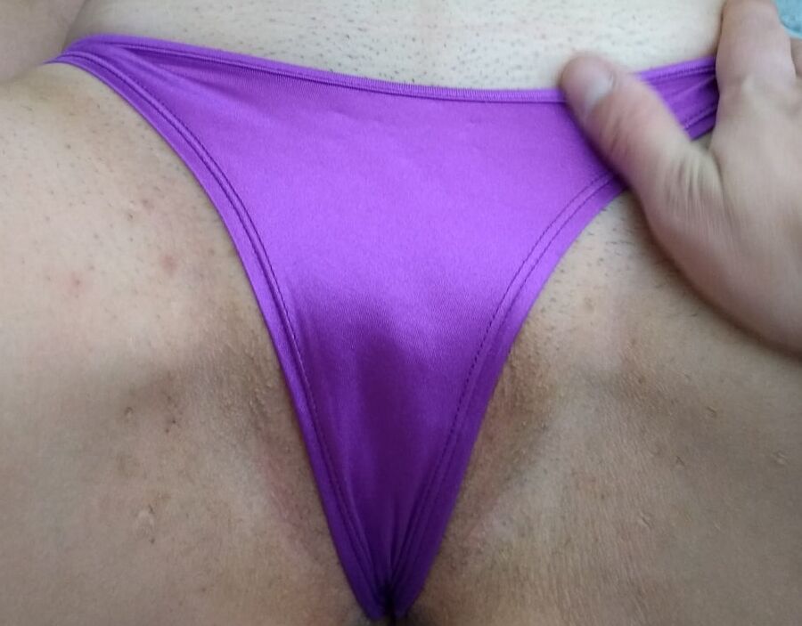 Curvy PAWG Hot Wife Showing Her Pussy In Bikini