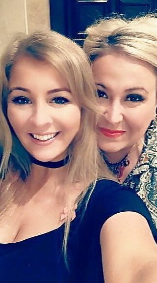 Blonde hot married slutwife going out with friends