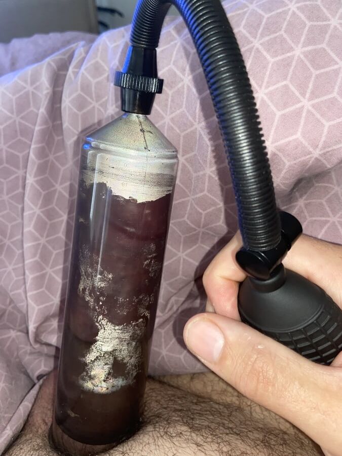 First time with my penis pump