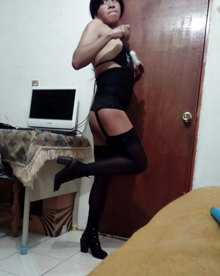 Im Joselynne In Lingerie And Heels