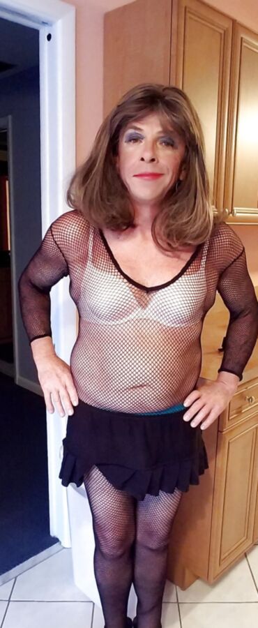 Sissy Roberta Bryan dressed for the next Video!!!!