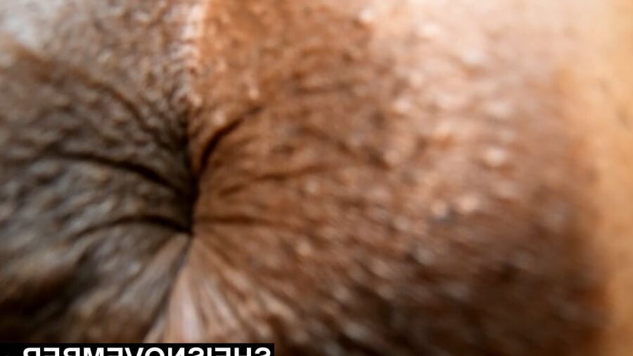 Black Sphincter Ass Hole Butthole Ebony Bootyhole Closeup