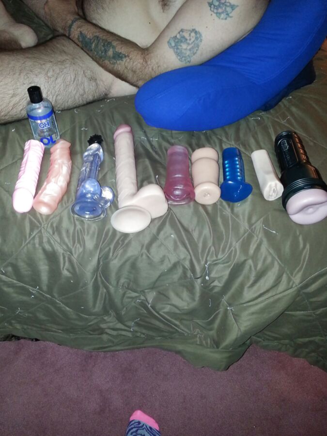 Sex Toy Collection of Fat Indian Boy