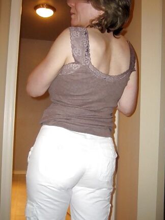 MarieRocks + White Jeans Hot MILF