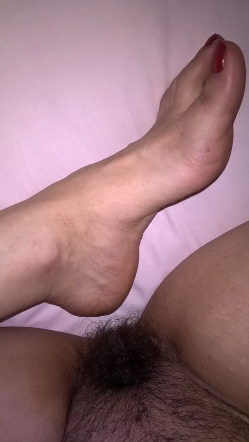 Hairy Mature Wife JoyTwoSex Feet