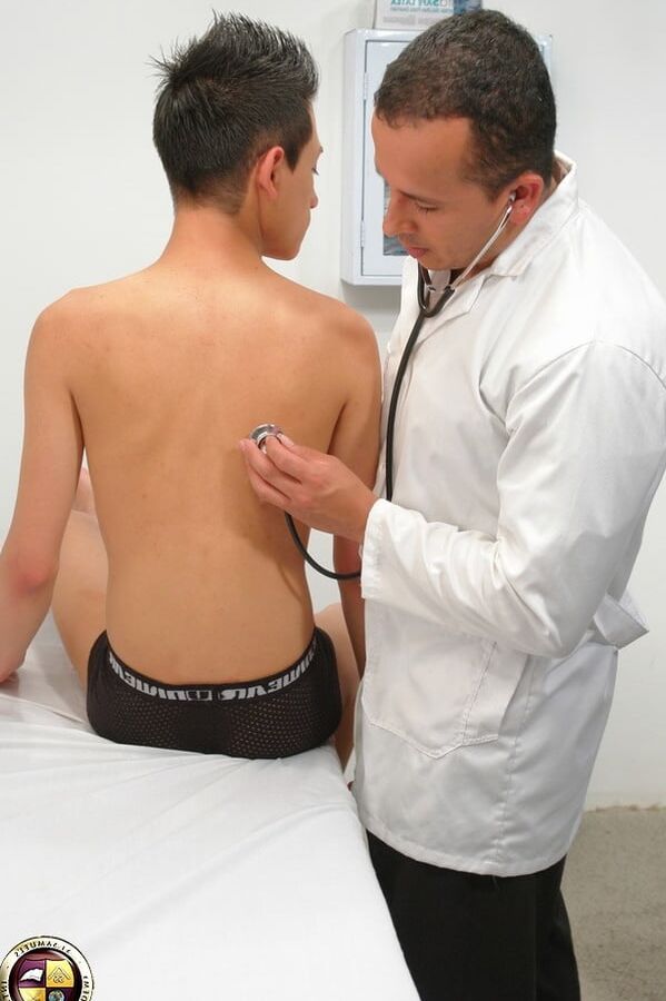 Cristian has hes annual medical exam