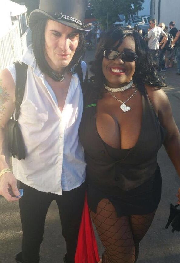 Busty woman