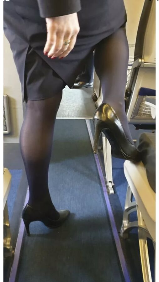 Stewardess Heels
