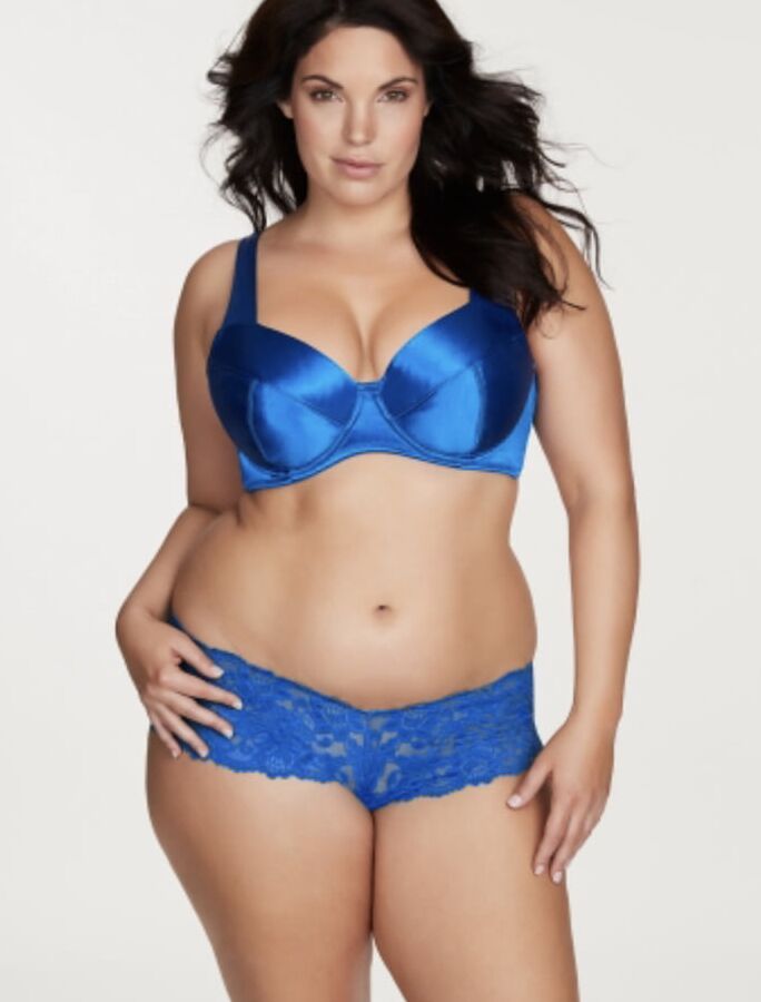Sexy blue lingerie