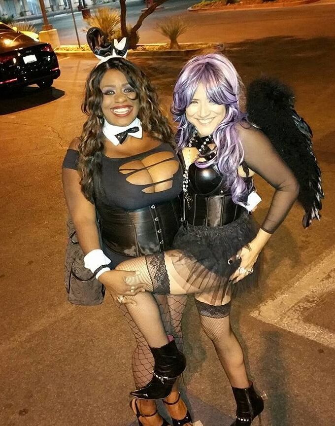 Busty woman