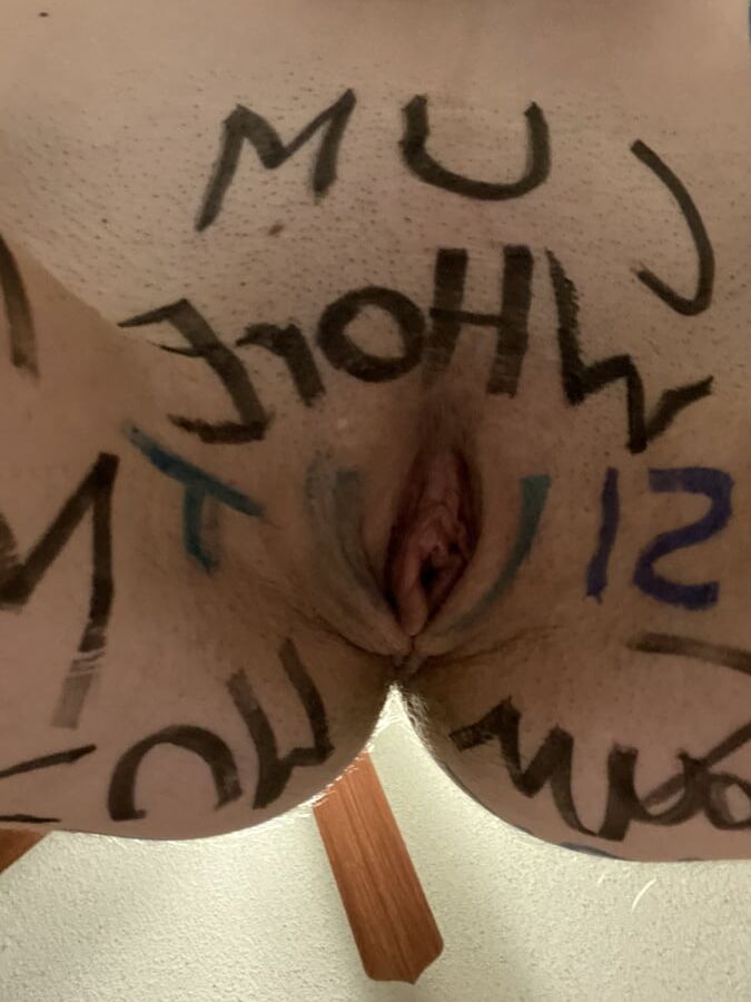 Mybigpussy Bodywriting