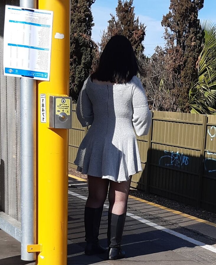 Random sluts out and about
