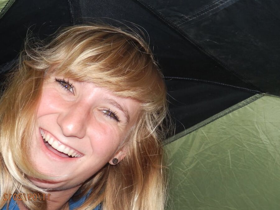 amateur in tent