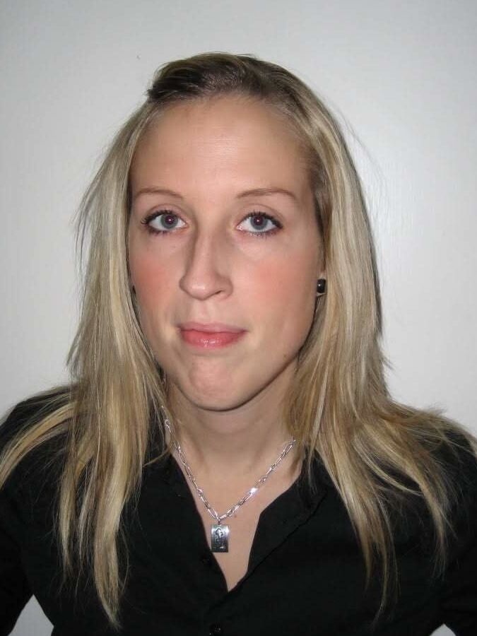 sexy amateur slim busty blonde MILF wife Anika