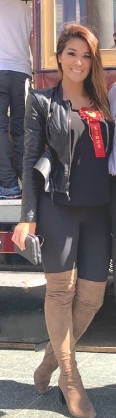 Female Celebrity Boots &amp; Leather - Maria Medina