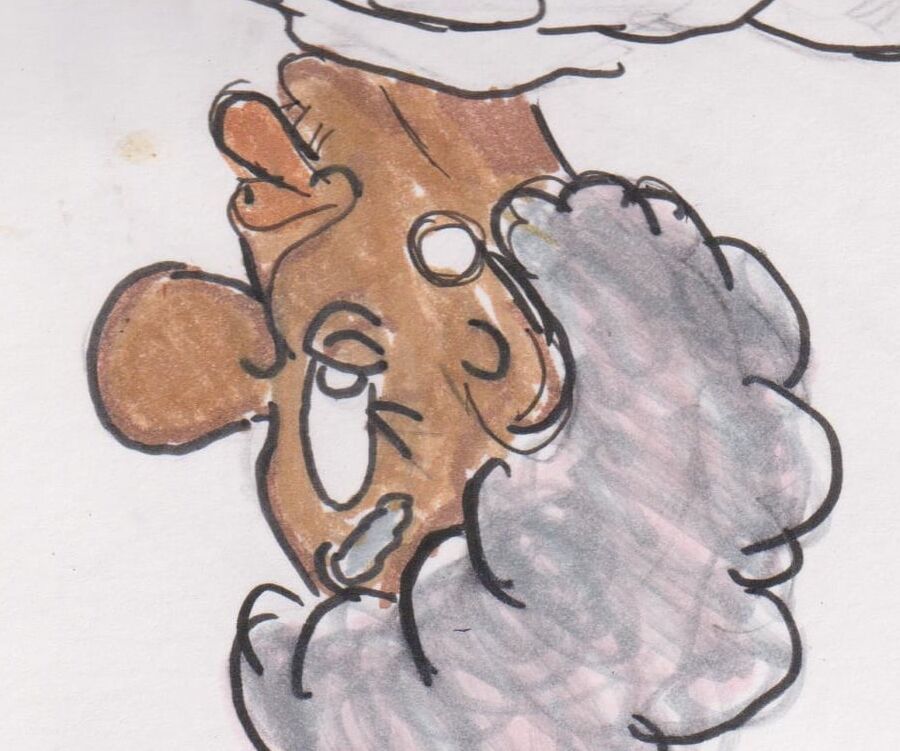 gilf sketches a comic