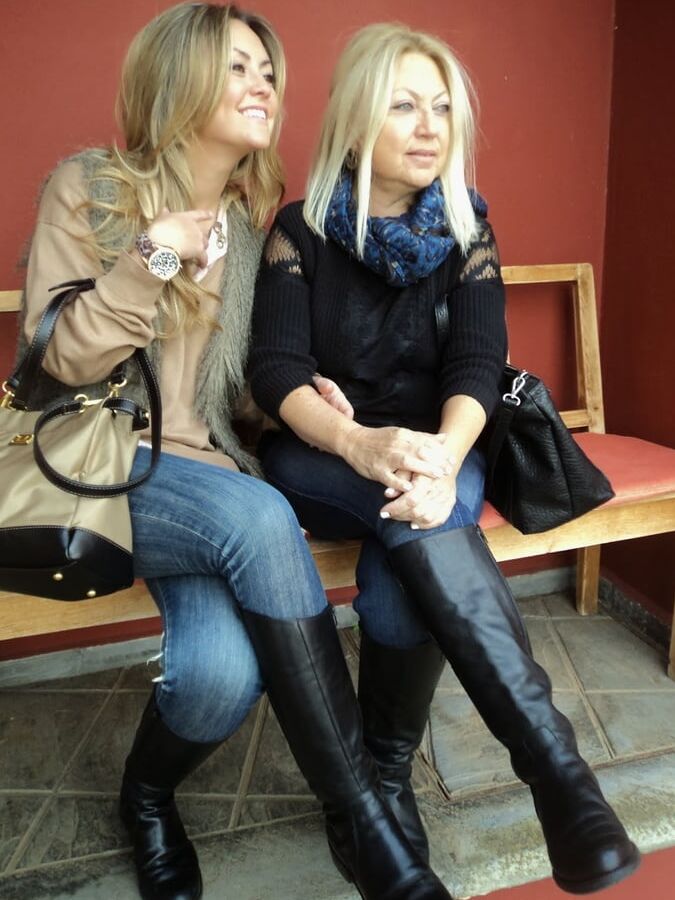 Milfs &amp; Gilfs wearing boots no.
