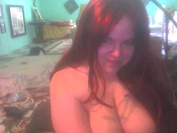 Nude Long Red Hair