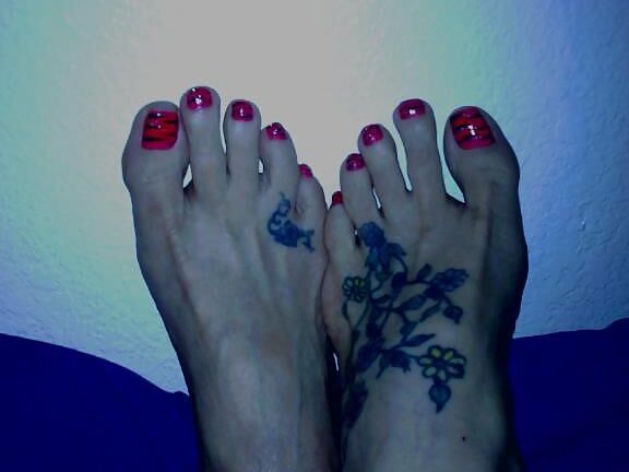 Feet my wife