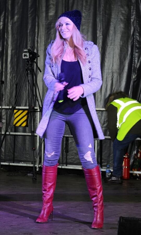 Female Celebrity Boots &amp; Leather - Atomic Kitten