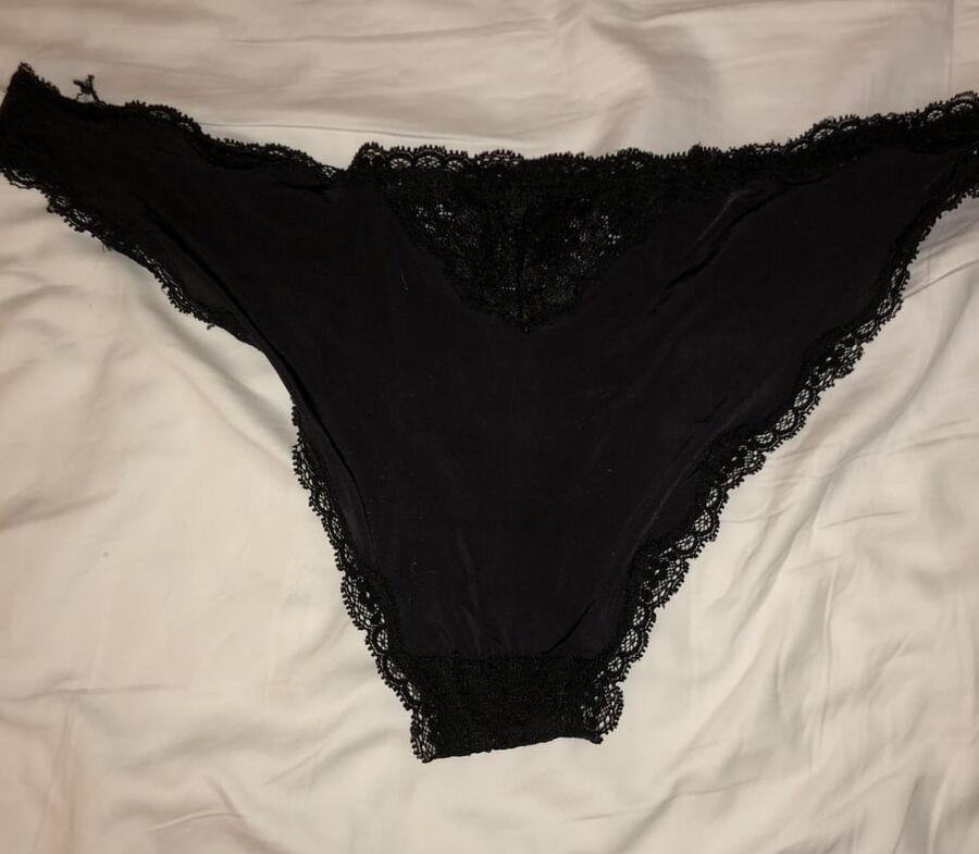 Jerking into wifes bra and dirty panties