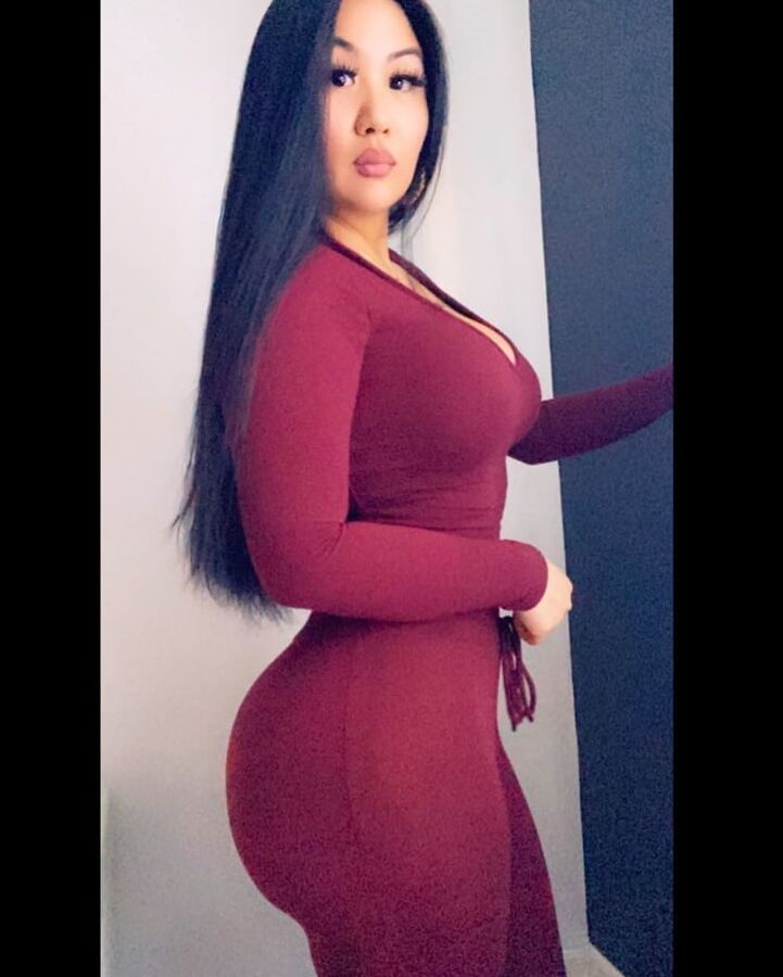 THICK FAT ASS ASIAN SLUT!