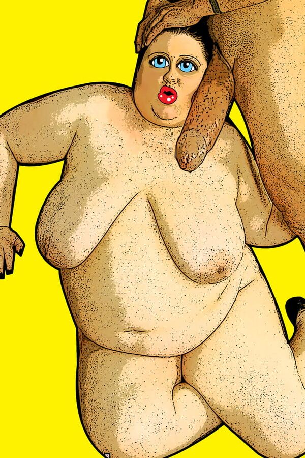 BBW Hardcore XXX Comic filter effect