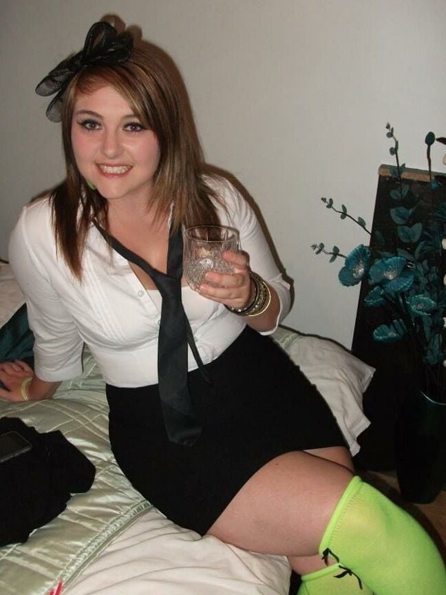 Sexy British babe