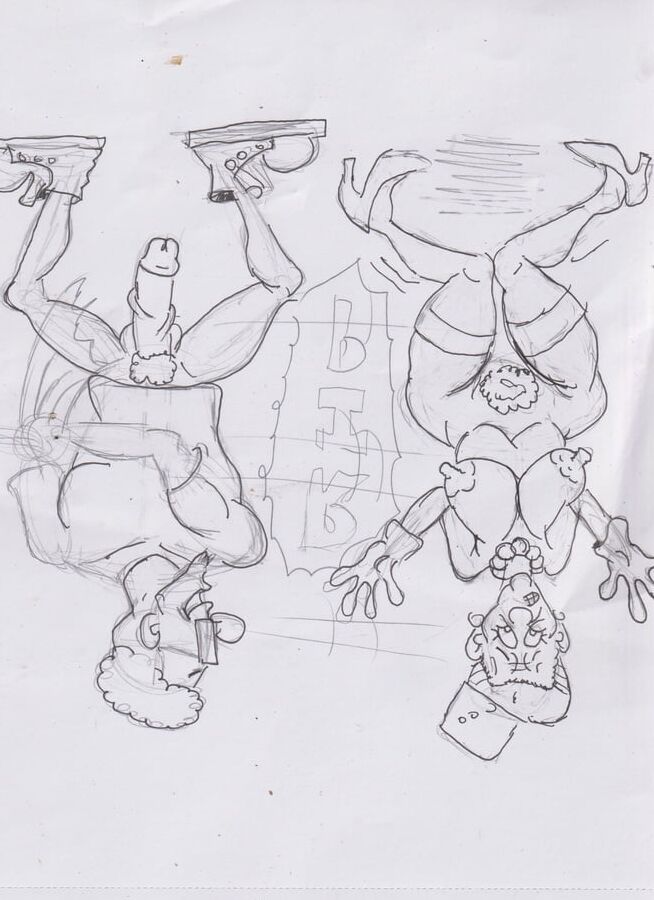 gilf sketches a comic