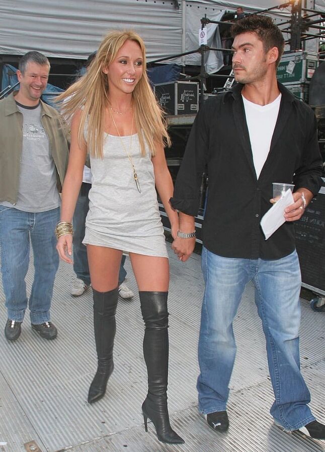 Female Celebrity Boots &amp; Leather - Atomic Kitten