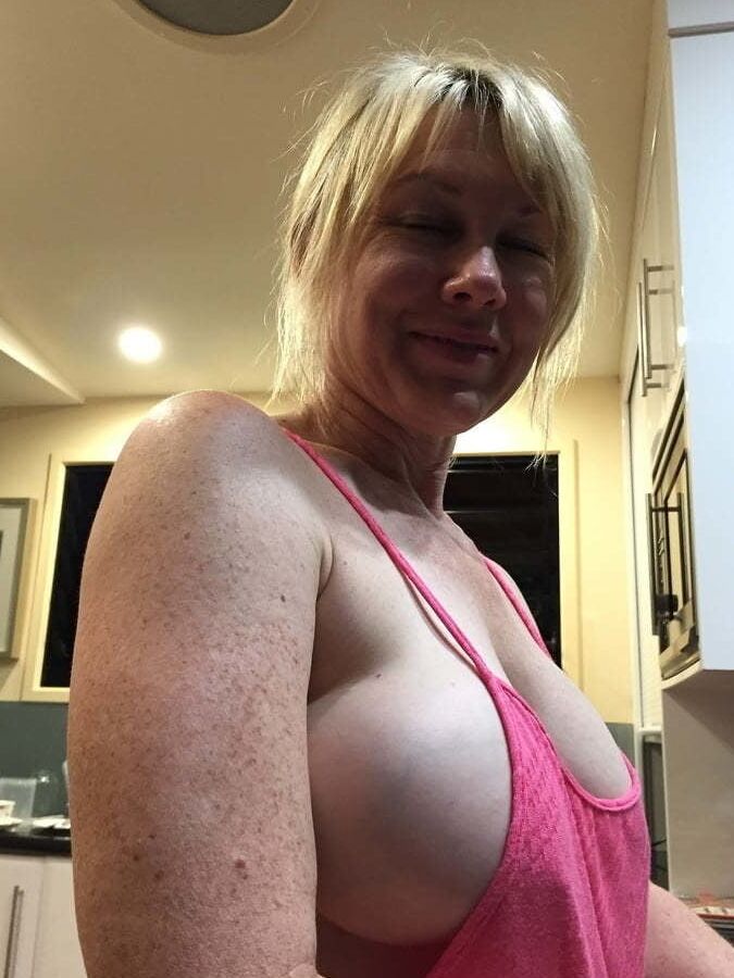 Hot blonde mature milf
