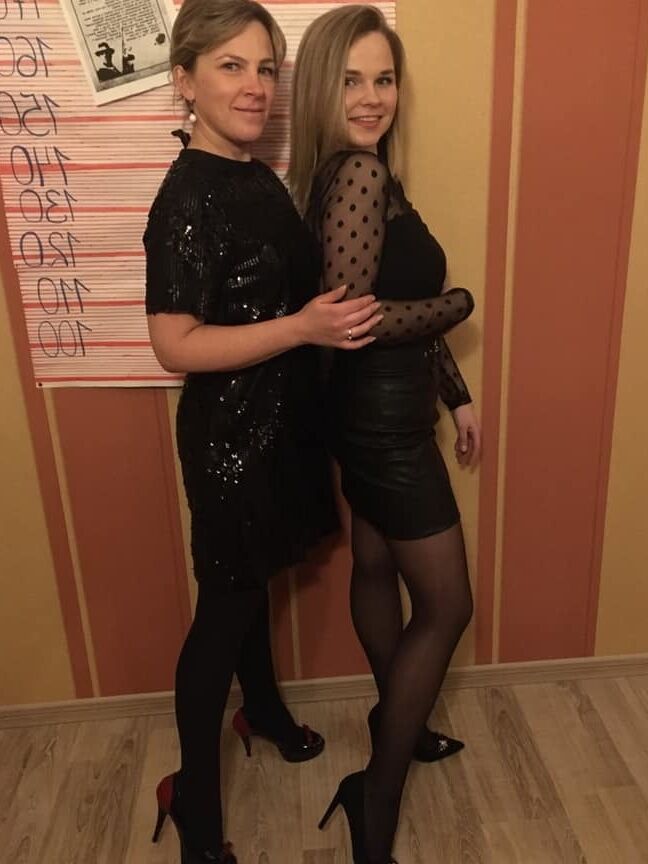 various polish females in tights pantyhose