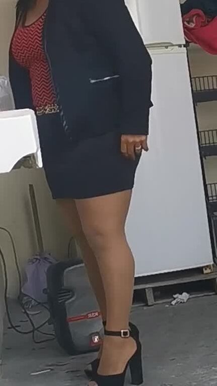 Auntie in Pantyhose