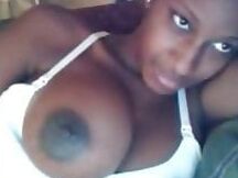 Chocolate Black Boobs ! (Homemade Ebony Girls)