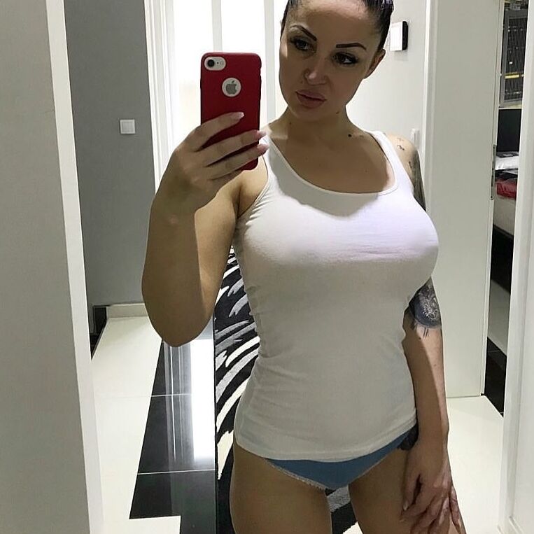 Serbian blonde whore girl beautiful ass Marija Velickovic