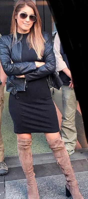 Female Celebrity Boots &amp; Leather - Maria Medina