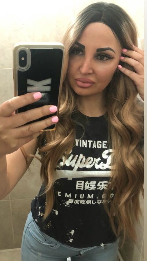 Serbian blonde whore girl beautiful ass Marija Velickovic