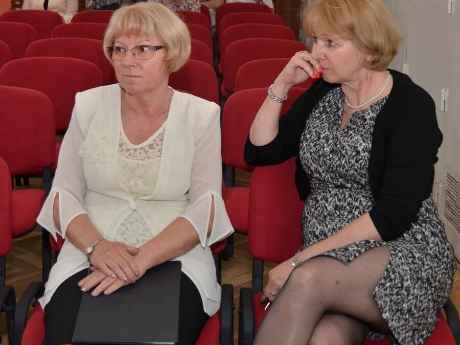 Graduation Day Pantyhosed Teachers